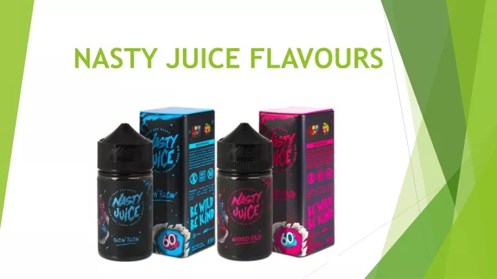 nasty juice flavours