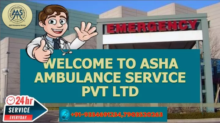 welcome to asha ambulance service pvt ltd