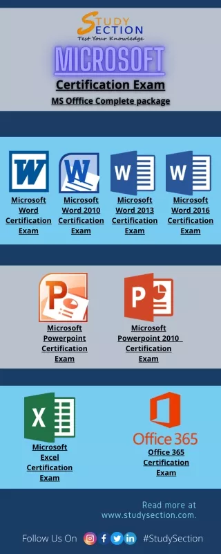 microsoft word certification exam