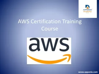 AWS Certification Training Course