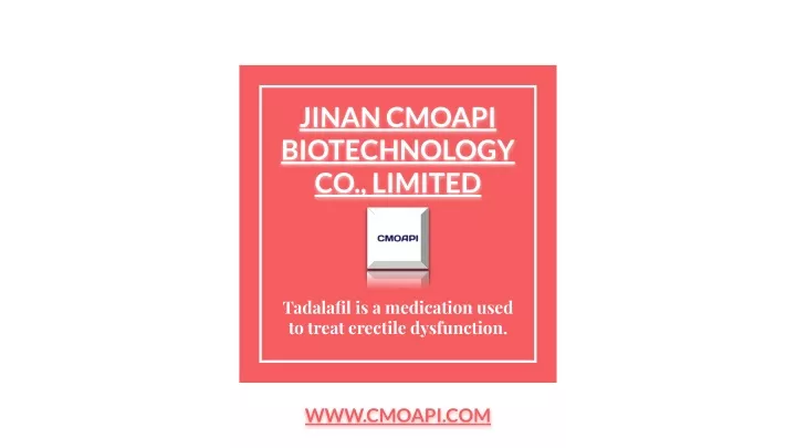 jinan cmoapi biotechnology co limited