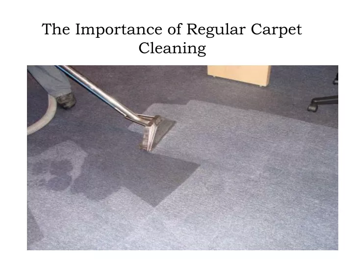 the importance of regular carpet cleaning