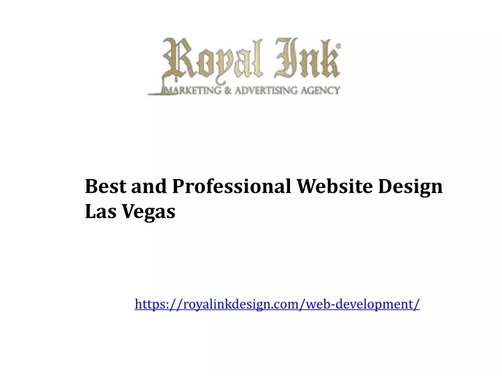 best and professional website design las vegas