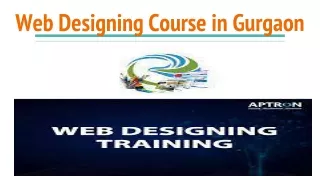 Web Designing Course in Gurgaon