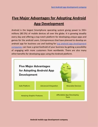 best android app development company