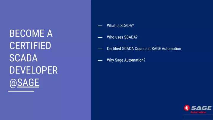 what is scada