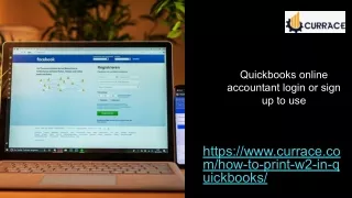 QB login or sign up issues.