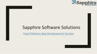 sapphire software solutions