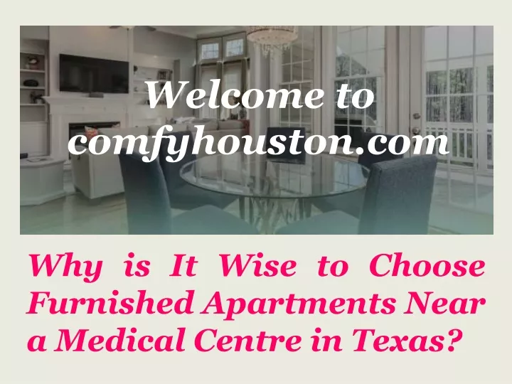 welcome to comfyhouston com