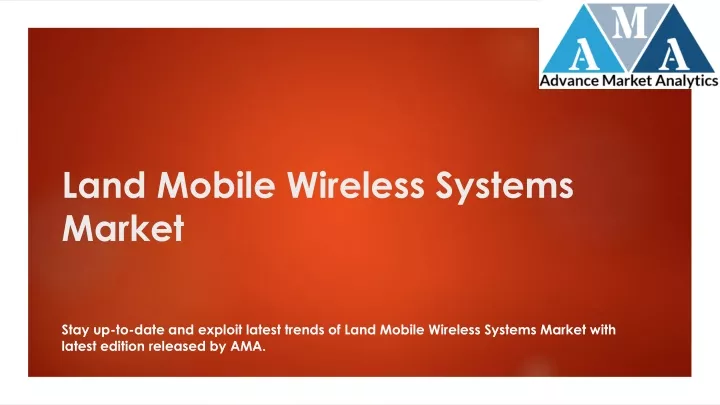 land mobile wireless systems market