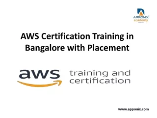 AWS certification course