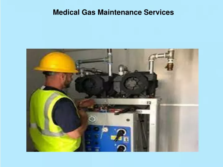 medical gas maintenance services