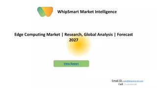whipsmart market intelligence