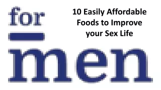 10 Easily Affordable Foods to Improve your Sex Life
