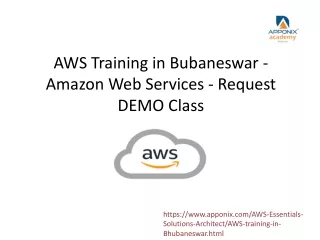 AWS Training in Bubaneswar - Amazon Web Services - Request DEMO Class