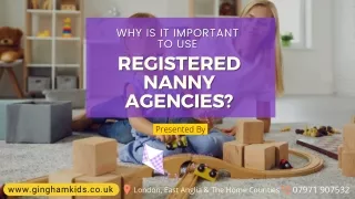 Why is it Important to Use Registered Nanny Agencies?