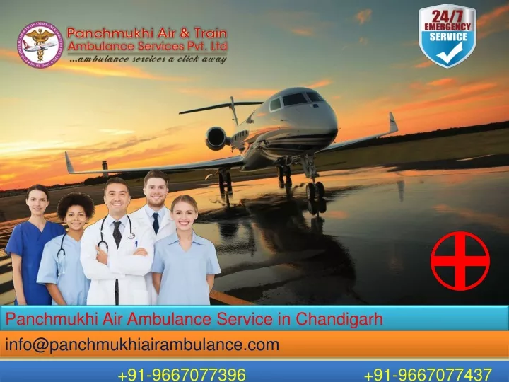 panchmukhi air ambulance service in chandigarh