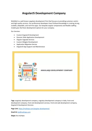 angularjs development company