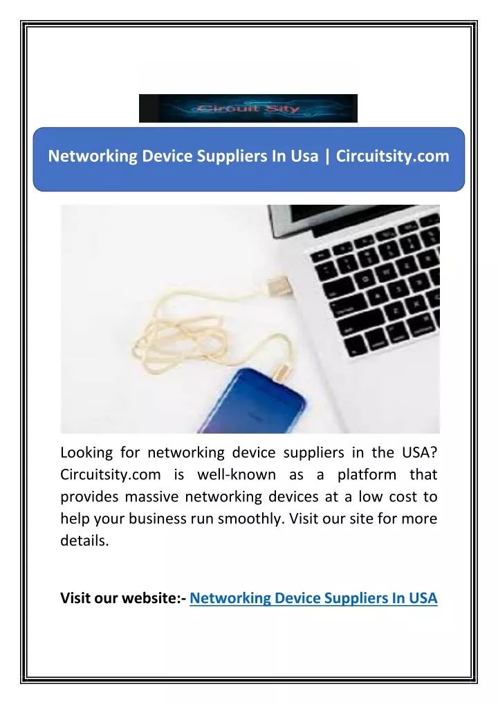 networking device suppliers in usa circuitsity com
