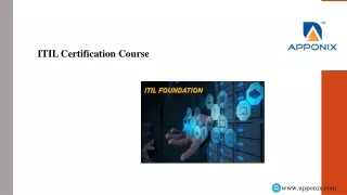 ITIL Certification Courses