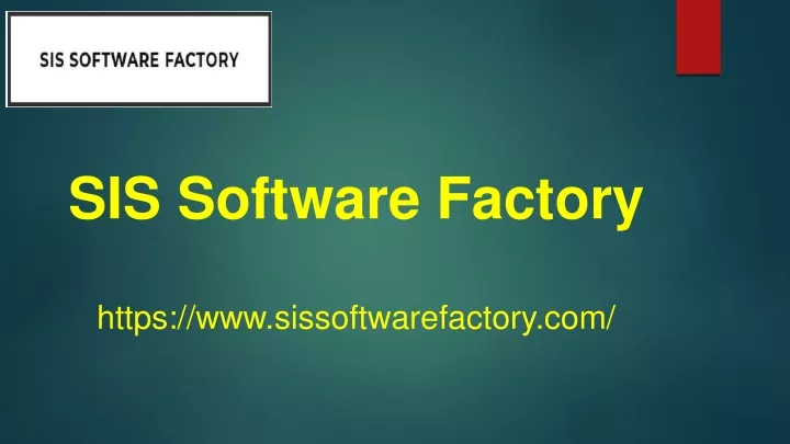 sis software factory https www sissoftwarefactory com