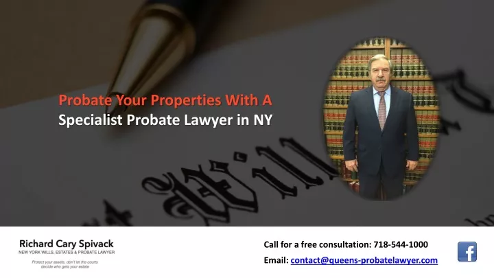 probate your properties with a specialist probate