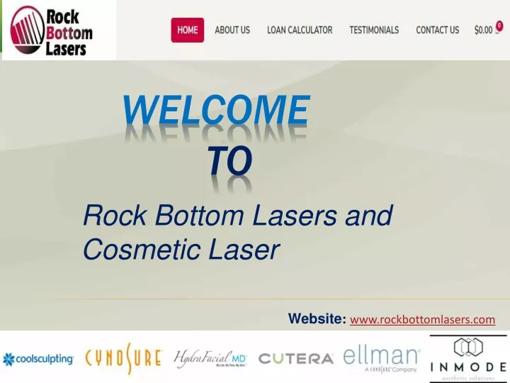 welcome to rock bottom lasers and cosmetic laser