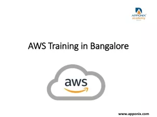 Aws Training in Bangalore