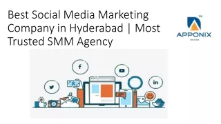 Social Media Marketing company in Hyderabad