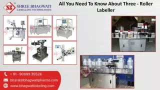 All You Need To Know About Three - Roller Labeller