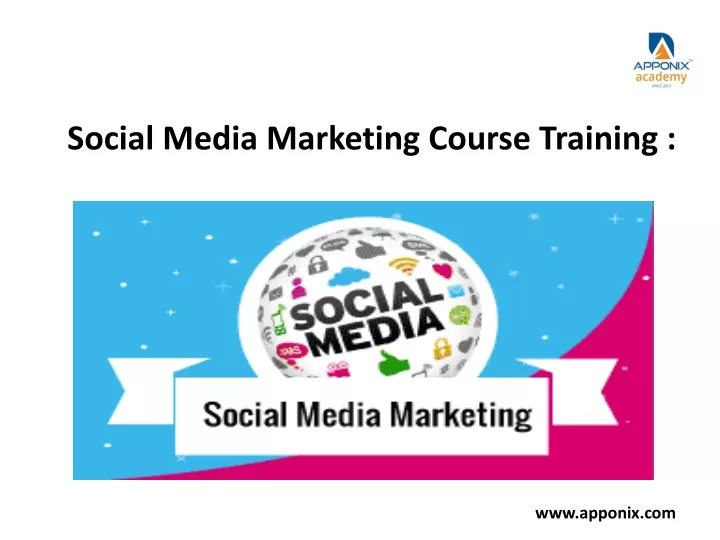 social media marketing course training