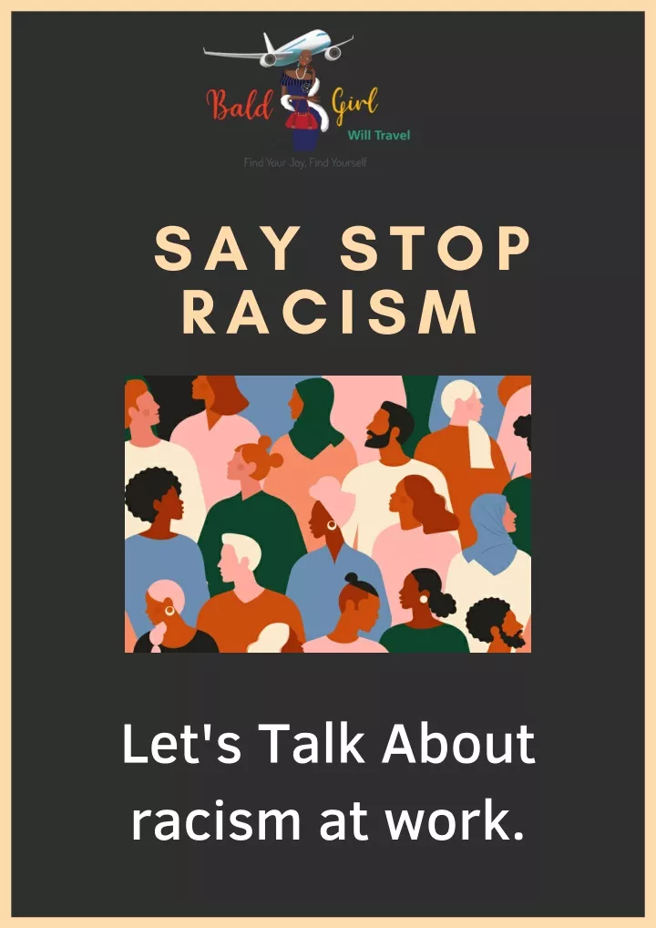 say stop racism