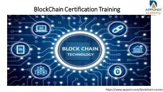 blockchain certification training blockchain