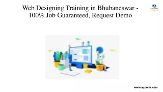 Web Designing Training in Bhubaneswar - 100%