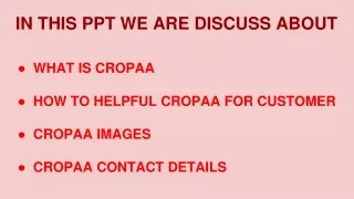 CROPAA