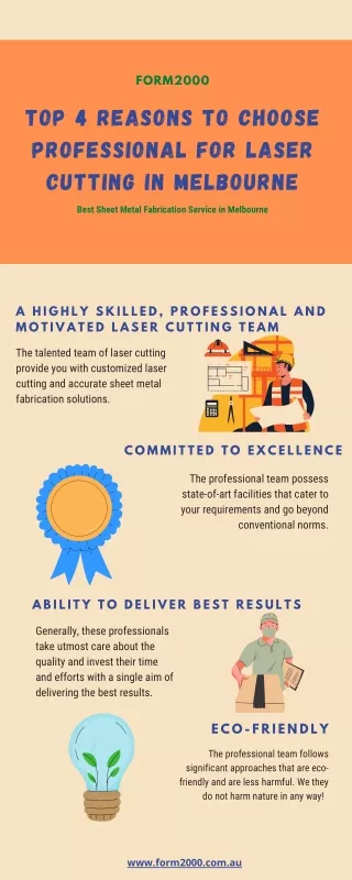 Top 4 Reasons to Choose Professional for Laser Cutting in Melbourne - FORM2000