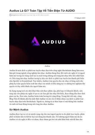 audius l g to n t p v ti n i n t audio