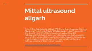 Mittal ultrasound aligarh