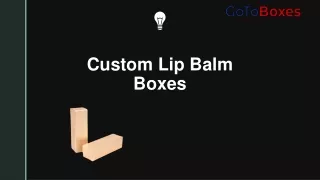 custom lip balm boxes