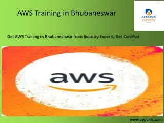 AWS Certification Training Course in Bhubaneswar
