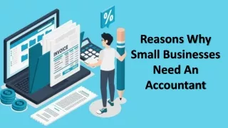 reasons why small businesses need an accountant