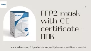 _Masque FFP2 avec certificat CE – NNK