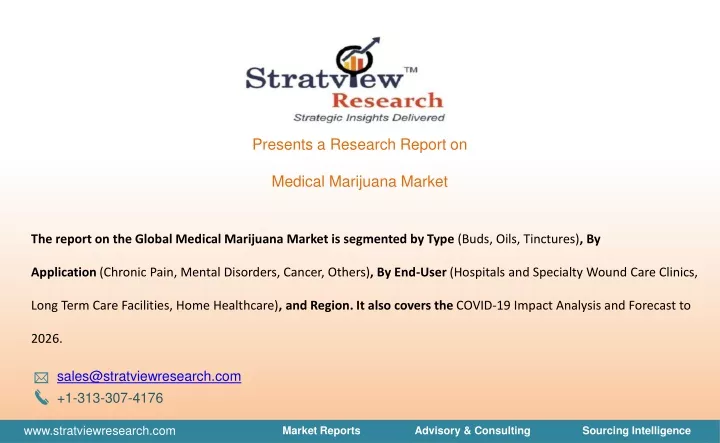 presents a research report on medical marijuana