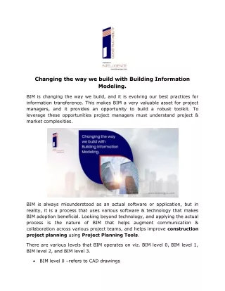 changing the way we build with building
