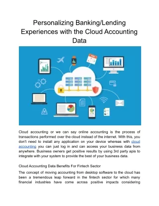 personalizing banking lending experiences with