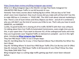 https www dope review com bling instagram