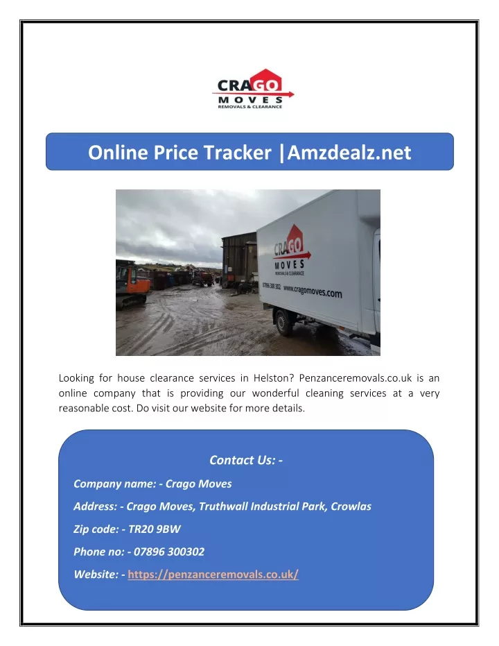 online price tracker amzdealz net