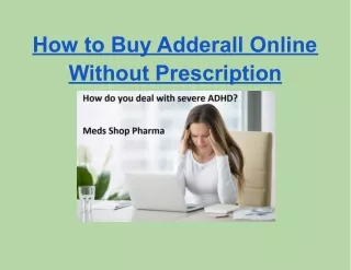 how to buy adderall online without prescription