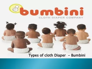 No.1 Types of Cloth Diaper Diaper Store at Bumbini
