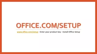 www office com setup enter your product